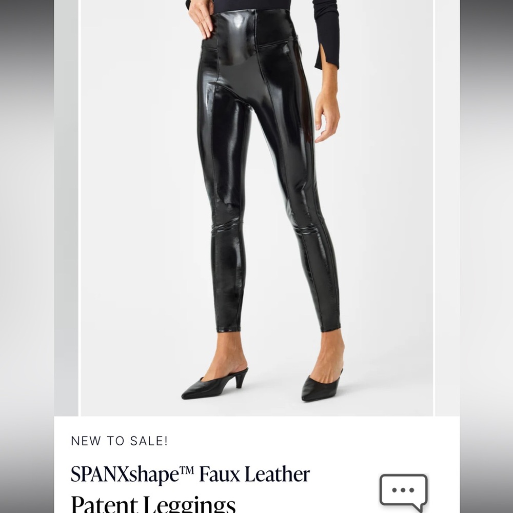 SPANXshape™ Faux Leather Size Medium M
Patent Leggings